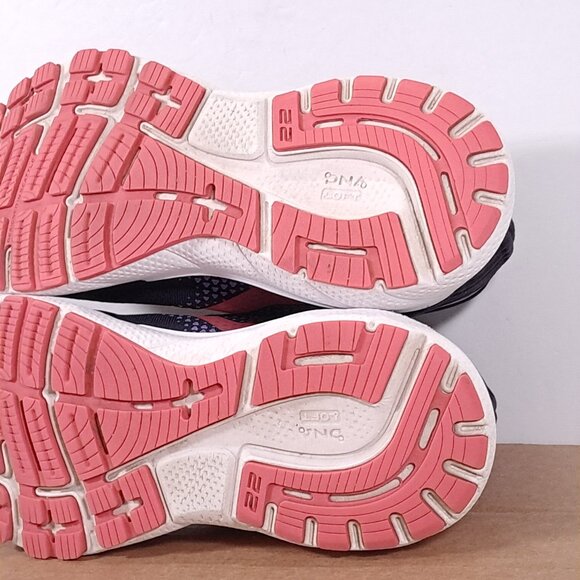 Brooks Adrenaline GTS 22 Athletic Shoes Women 9 B Black 1203531B080 Running - Picture 12 of 14